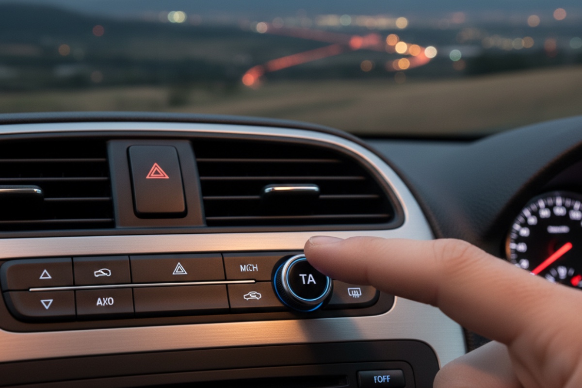 Víte, k čemu slouží tlačítko TA v autě? Vysvětlujeme detail 1