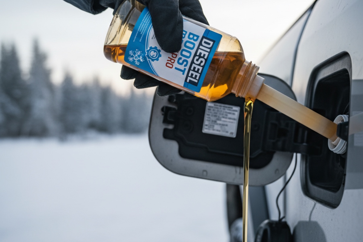 Máte diesel? Raději vyprázdněte nádrž a znovu natankujte do plna, nebo použijte přípravek detail 2