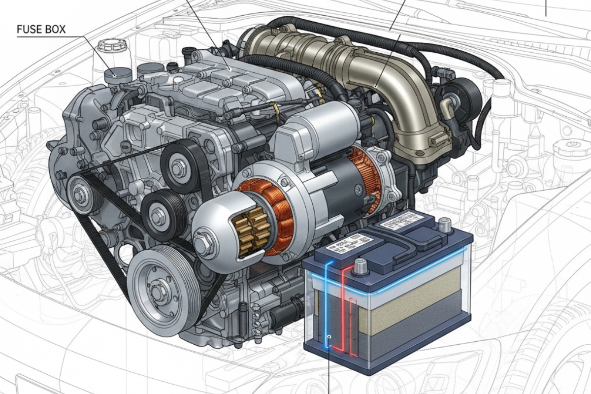 Systém start-stop je zřejmě jednou z nejméně oblíbených funkcí v autech. Šetří palivo, ale škodí motoru? detail 2