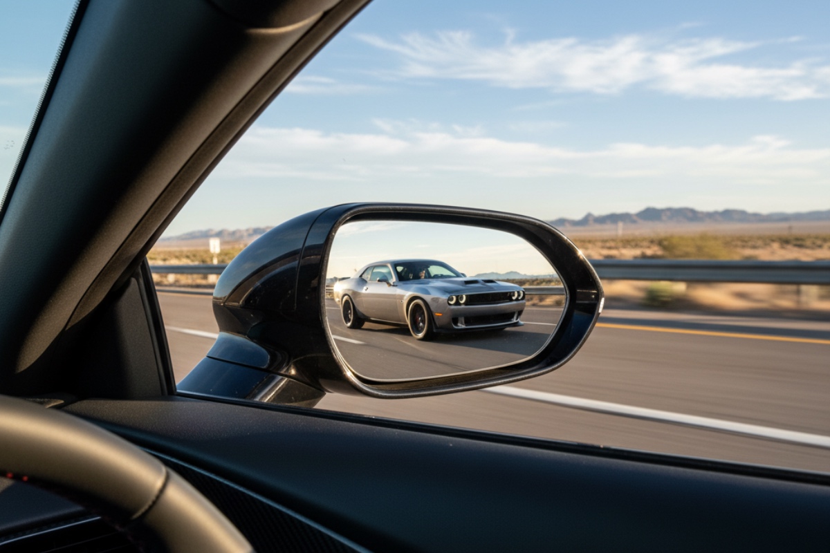 Jak správně nastavit zrcátka v autě? Pravidla jsou jednoduchá detail 2