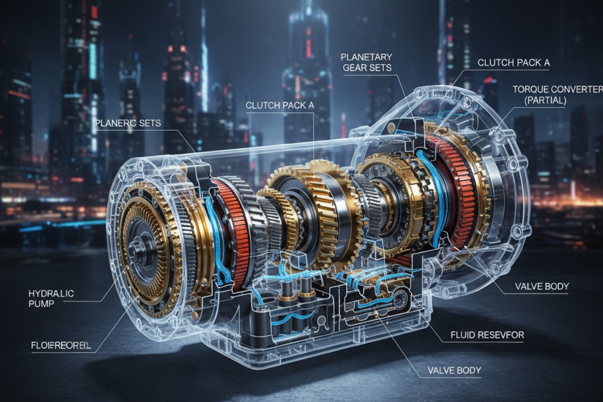 Pokud v koloně takto zacházíte s automatickou převodovkou, zkracujete její životnost o polovinu detail 2