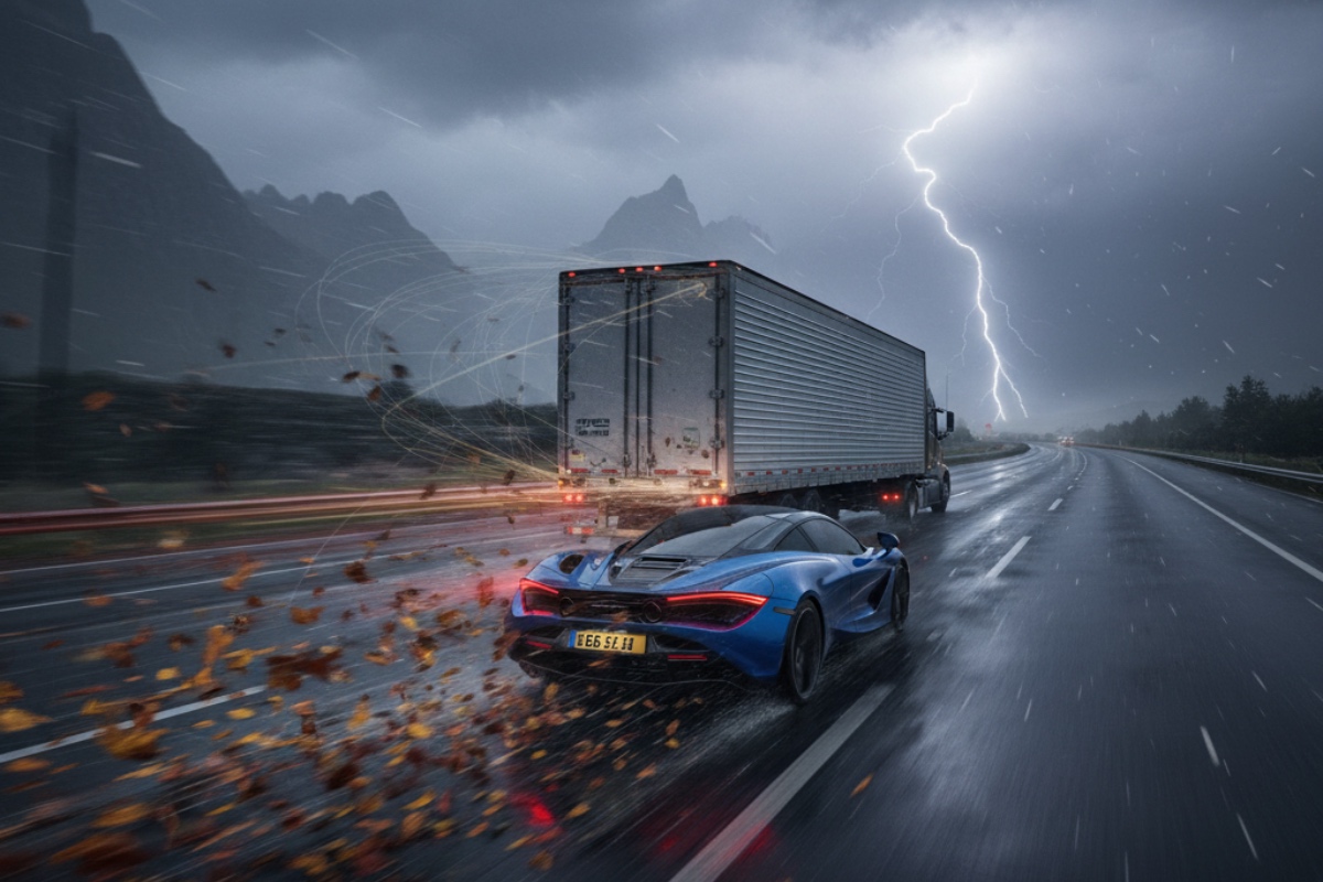 Extrémní vítr na silnici: Jak bezpečně zvládnout silné poryvy a předejít nehodě detail 2