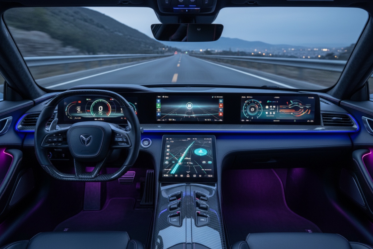 BYD Yangwang U9: Jaké to je řídit základ nejrychlejšího auta na světě? detail 2