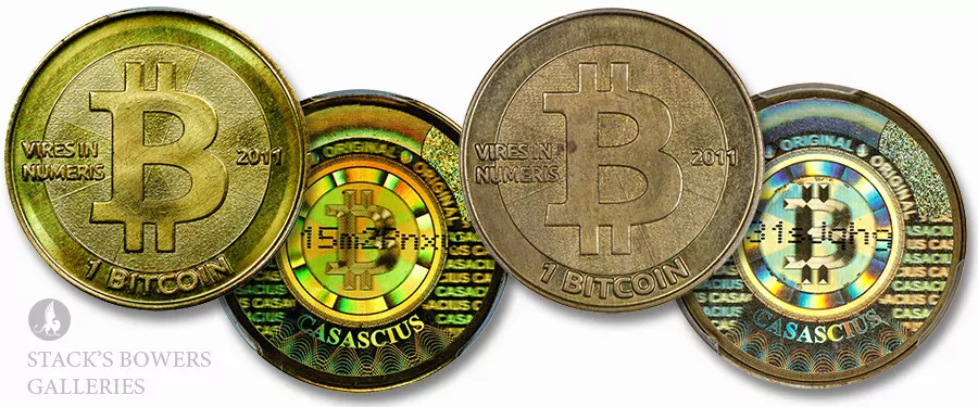 Dvije jedinstvene metalne kovanice vrijedne 1000 bitcoina svaka aktivirane su nakon 13-godišnje "hibernacije"