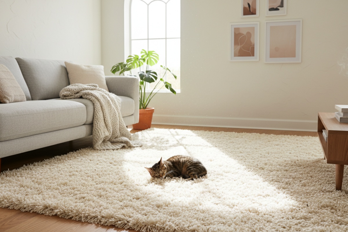 Otopite 3 žlice u 2 litre. Tepih će opet biti čist i pufast. Podignut će vlakna i ukloniti mrlje. Kućni način pranja tepiha