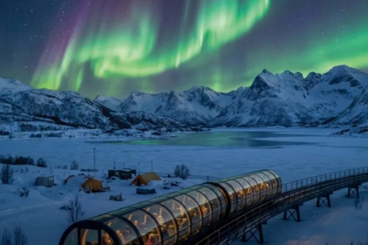 Norveška je predstavila inovativni panoramski vlak namijenjen za promatranje sjevernog svjetla