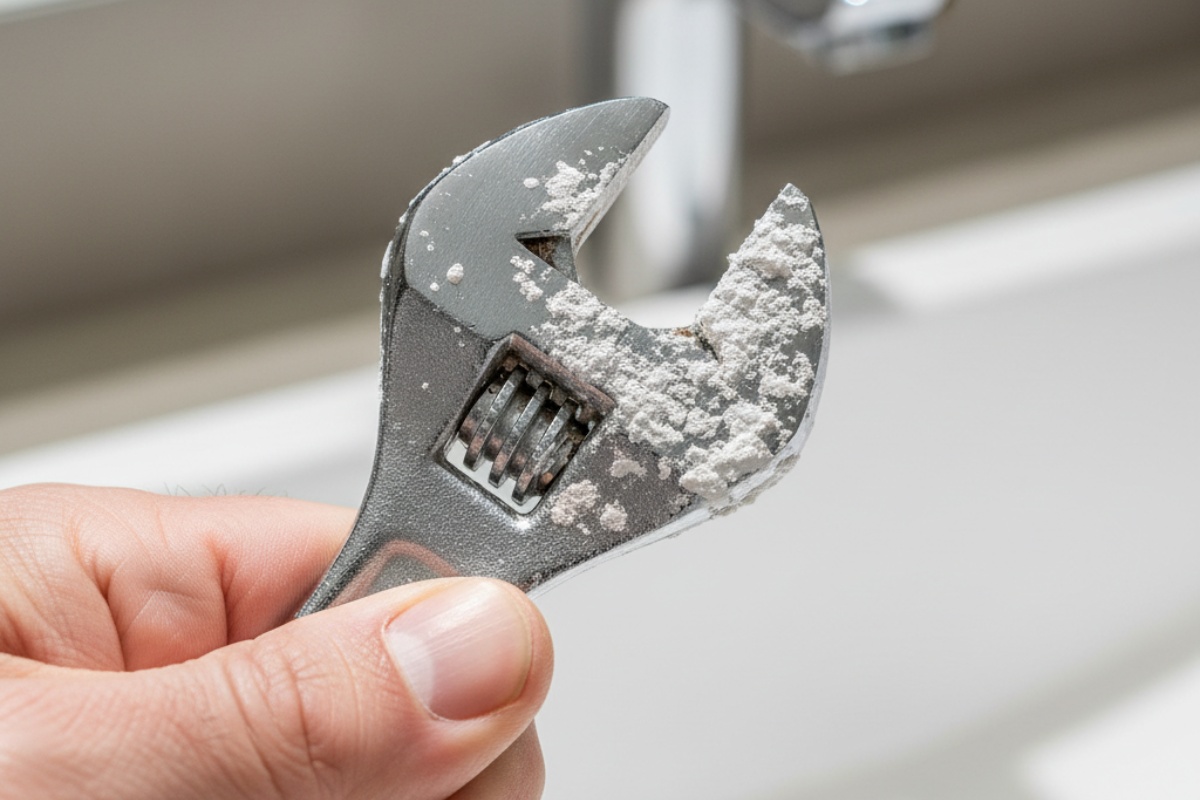 Metoda koju koriste vodoinstalateri za uklanjanje kamenca sa slavina da izgledaju kao nove detail 1