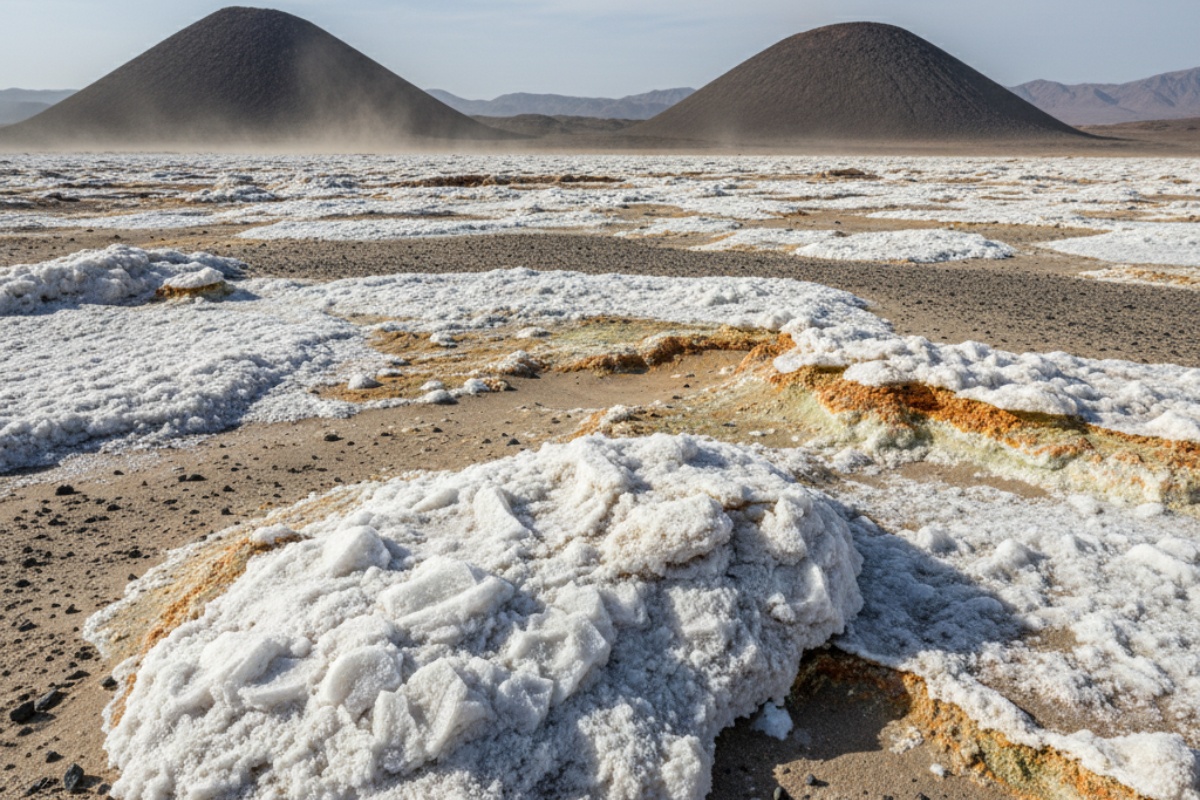 NASA snimila 'bijelu lubanju' u Sahari: Nije riječ o snijegu, već o tragovima starim 12.000 godina detail 1