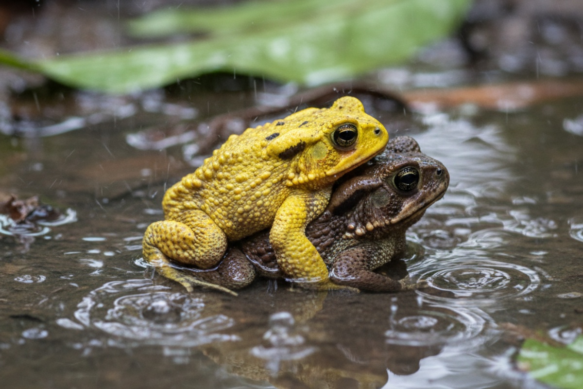 Znanstvenici otkrivaju tajnu žaba koje mogu postati neonsko žute! detail 1