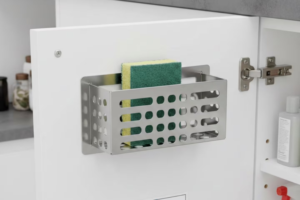 Zbogom spužvi za suđe na vidiku: novi praktičan trend za njezino skrivanje i sprječavanje nakupljanja vlage detail 1