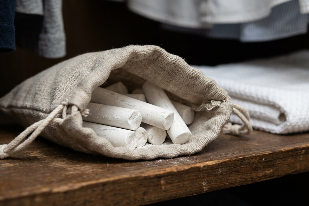 Zašto staviti običnu školsku kredu u ormar s odjećom: trik koji će spasiti vaše stvari od vlage i ustajalog mirisa detail 1