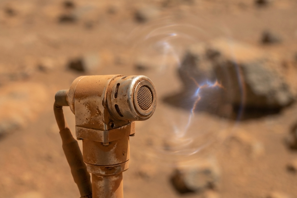 Mars je upravo ušao u ekskluzivni klub planeta s munjama. To je obeshrabrujuća vijest za NASA-u detail 1