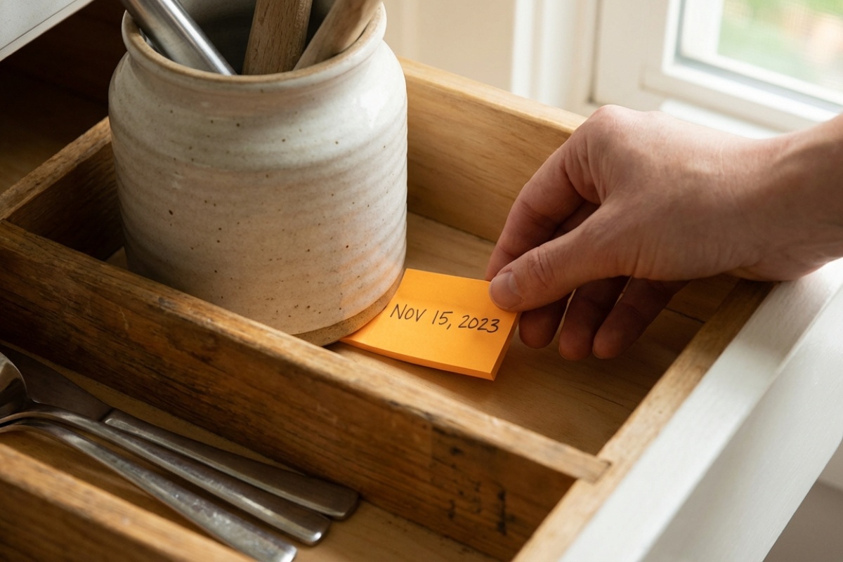 Isprobala sam zabavnu igru organizacije 'Skrivena bilješka' kako bih pojednostavila svoje pretrpane kuhinjske ormariće – pomoglo mi je da se oslobodim bez osjećaja krivnje detail 1