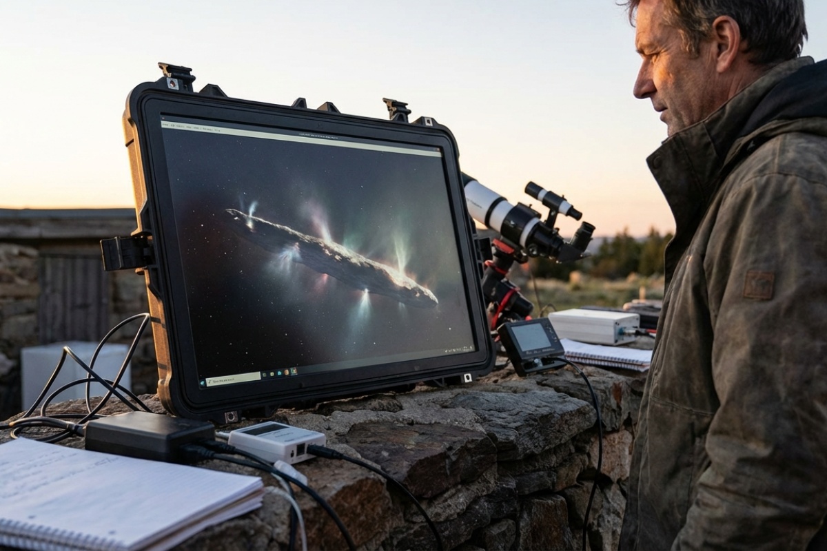 Međuzvjezdani objekt 3I/ATLAS počeo je pulsirati, približavajući se Zemlji detail 1