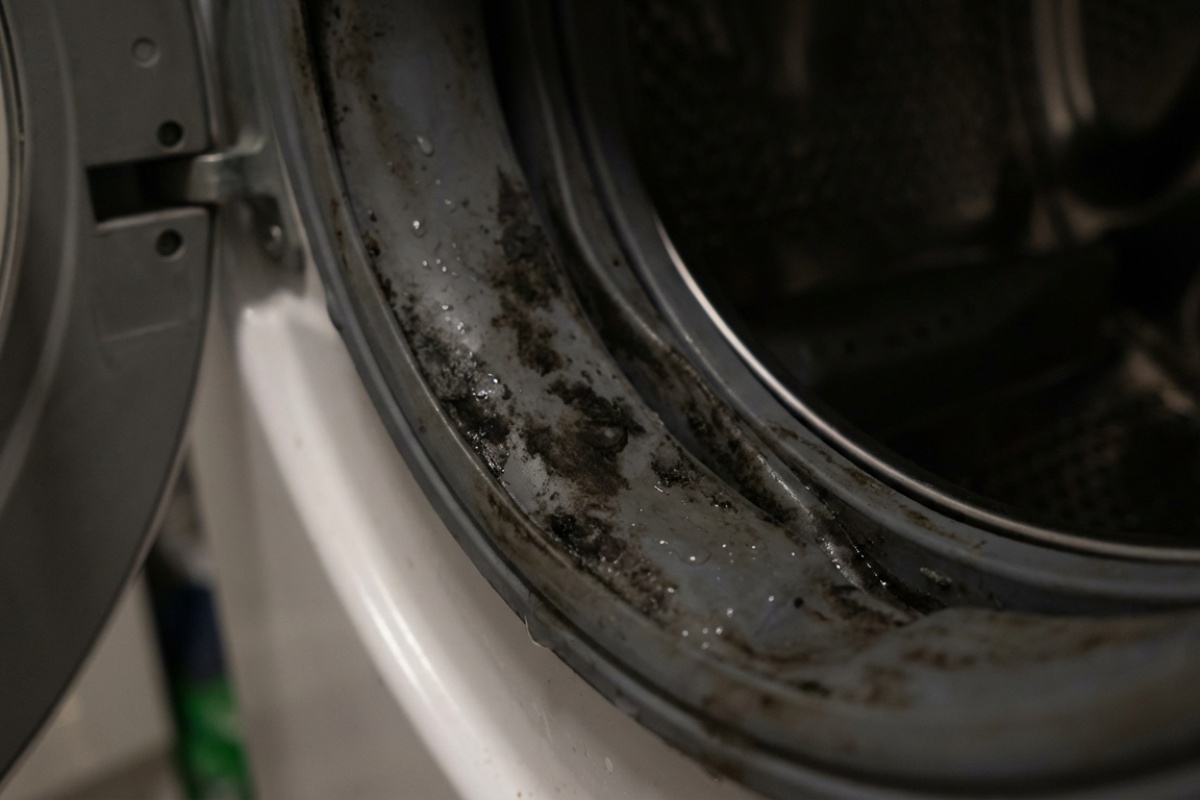 Zašto se plijesan stvara na brtvi perilice rublja i kako je spriječiti bez puno trošenja detail 1