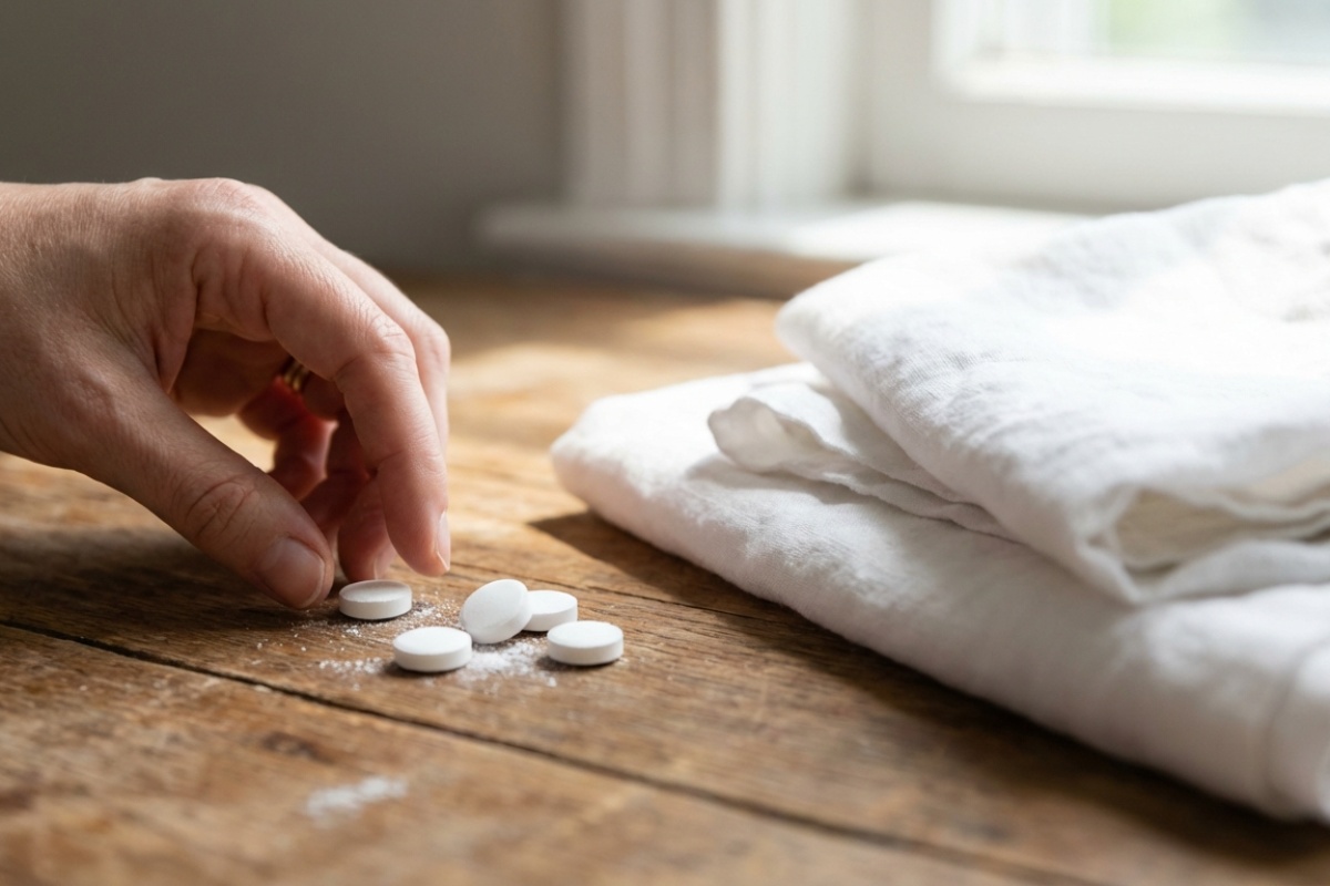 Ni Vanish, ni izbjeljivač: Ubacite 2 tablete ovog jeftinog ljekarničkog sredstva u bubanj i posivjeli predmeti postat će blistavo bijeli detail 1