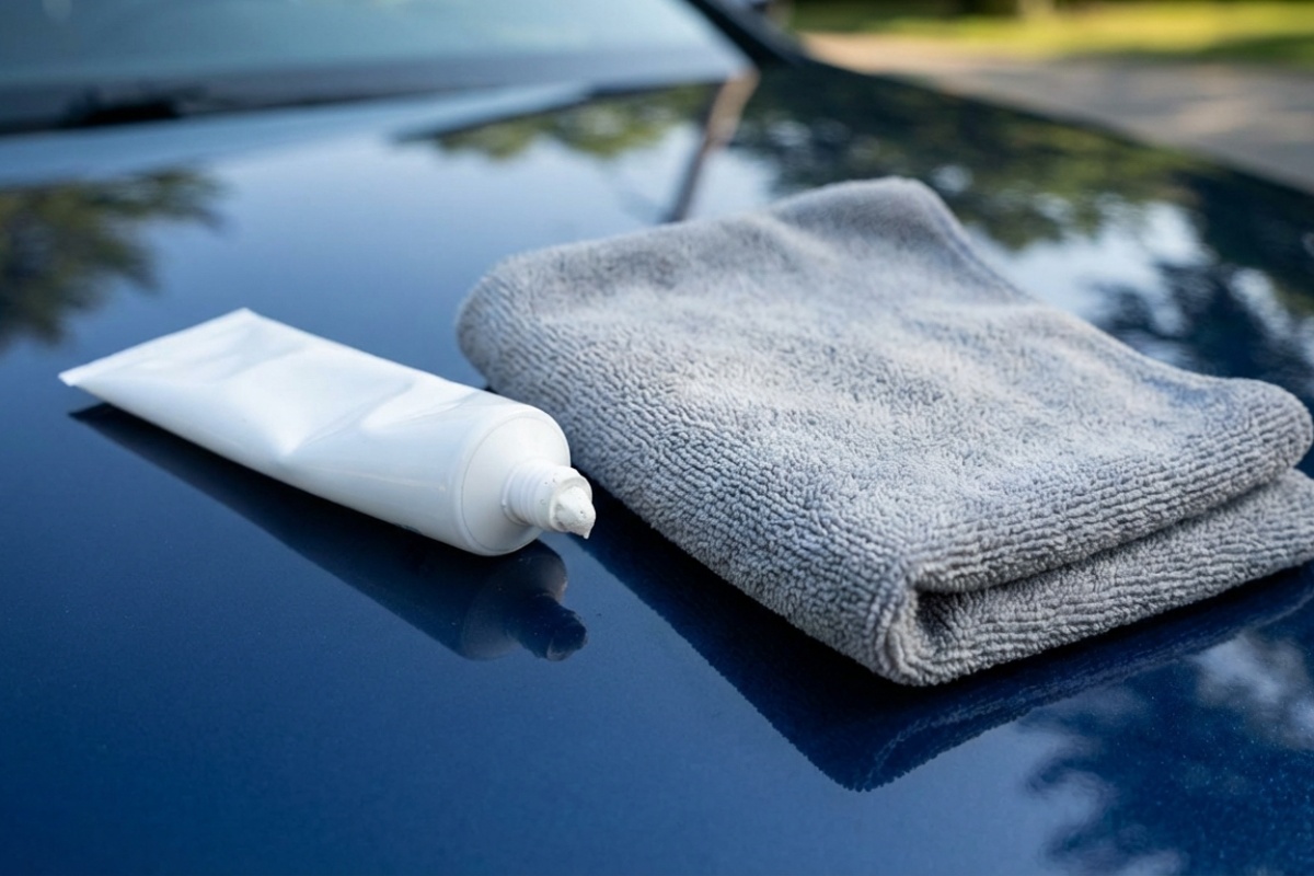 Zašto vozači trljaju sitne ogrebotine na karoseriji običnom pastom za zube: rezultat će vas iznenaditi detail 1