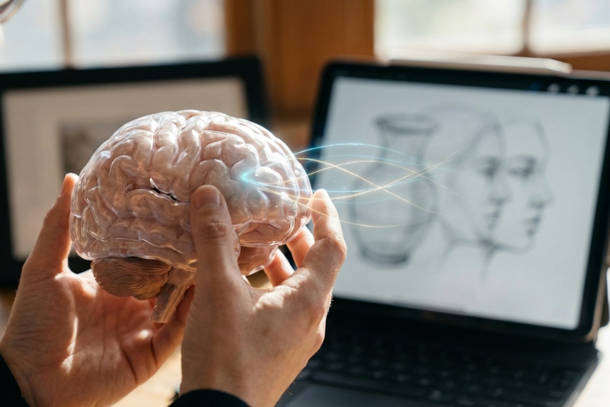 Jedna od najtežih optičkih iluzija: Možete li uočiti usnulu ženu na ovoj slici? detail 1