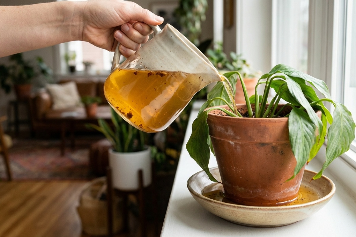 Jednostavan kućni trik za oživljavanje umirućih biljaka – 3 sastojka koja već imate u kuhinji detail 1