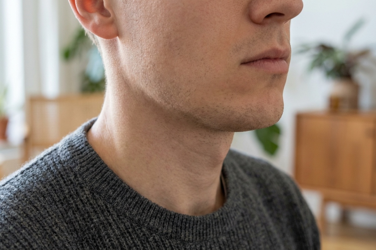 Tri jednostavne vježbe za lice za smanjenje podbratka kod kuće detail 1