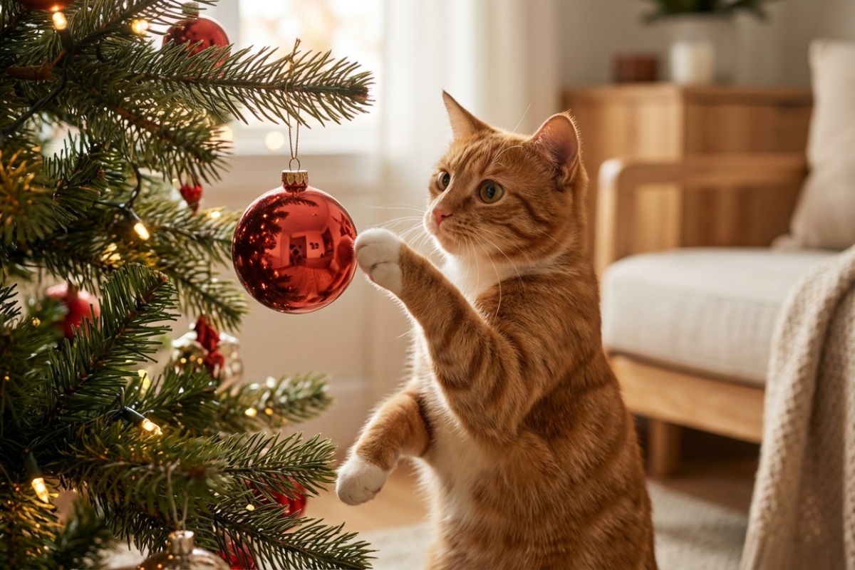 Mačka više neće dirati božićno drvce: raspršite ovaj prirodni repelent detail 1