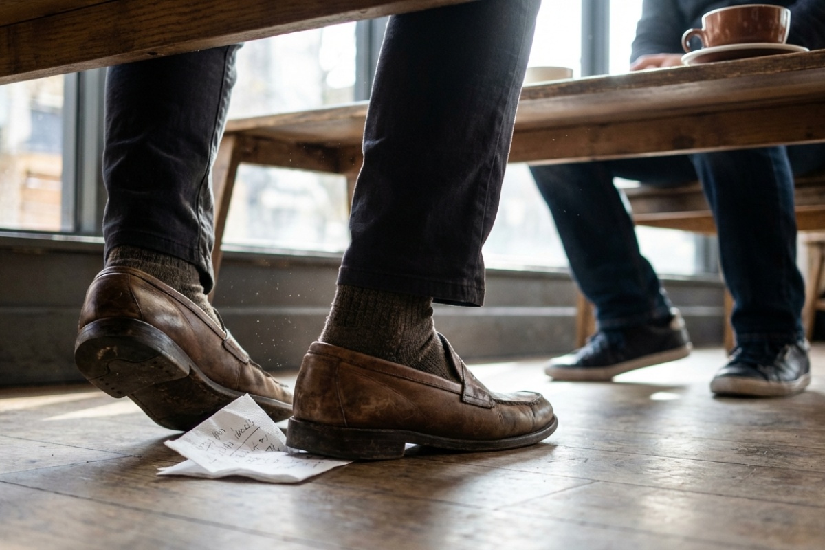 Sugovornik vam laže u oči ako radi ovaj jedva primjetan pokret nogama tijekom razgovora: tajna agenata FBI-a detail 1