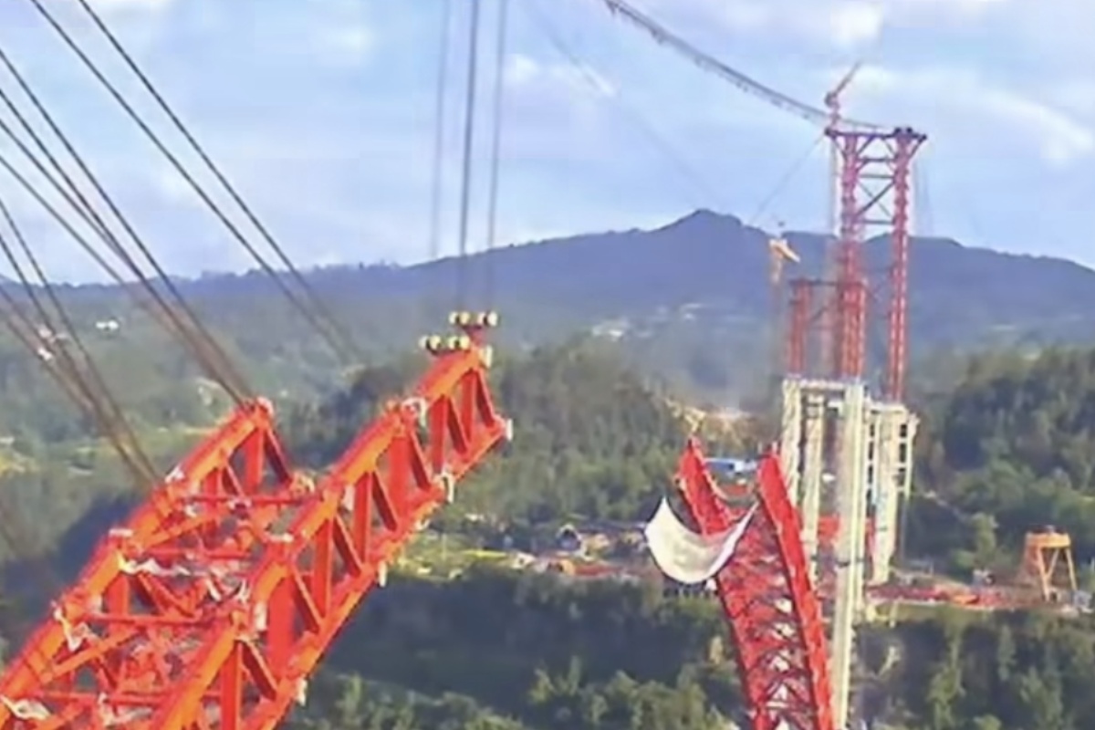 Most s najvećim rasponom čelika dovršio je svoj najteži izazov. I naravno, nalazi se u Kini. detail 1