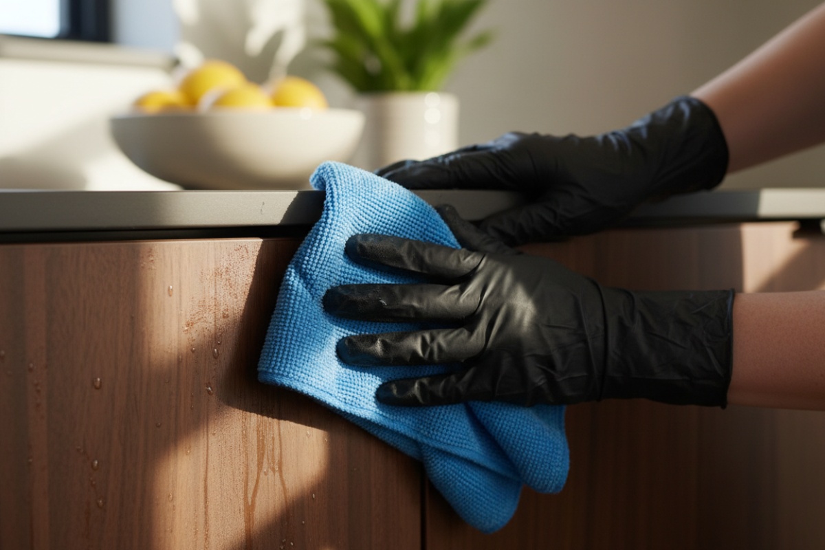 Osušena masnoća na kuhinjskom namještaju? Ova metoda djeluje u minuti detail 1