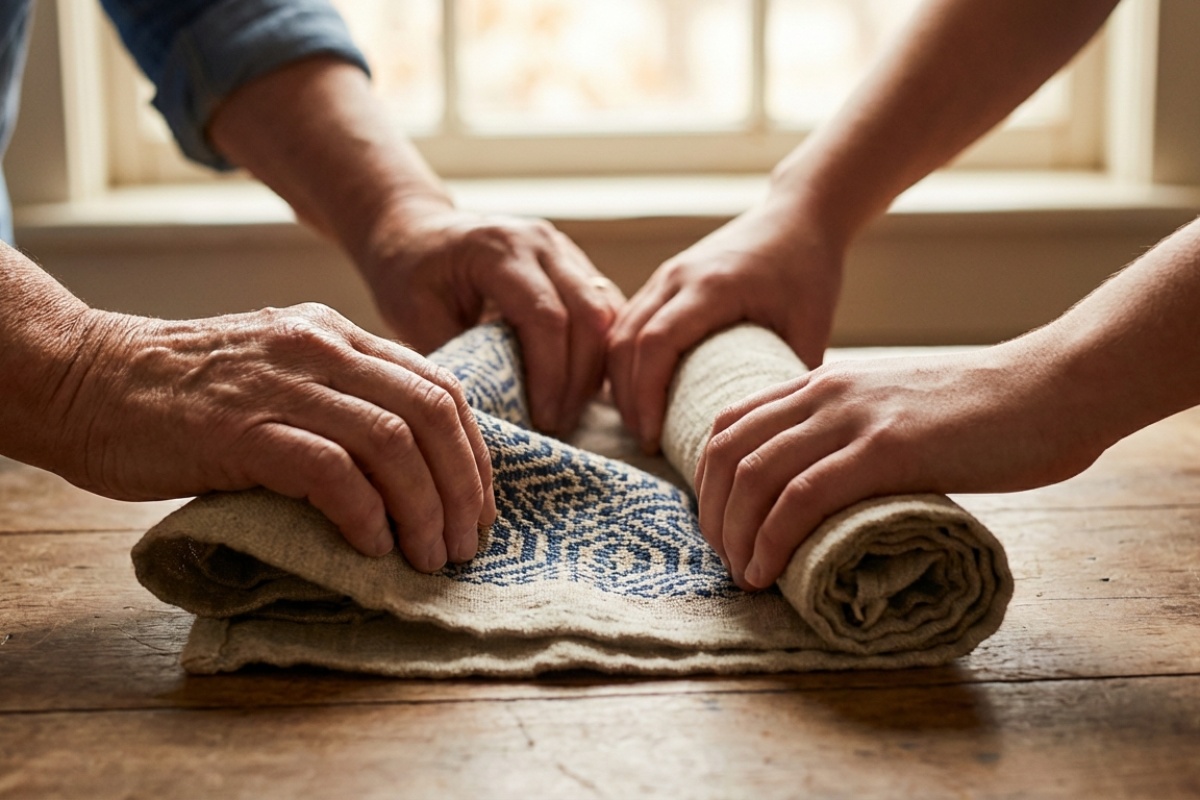 Rješenje za pohranu kuhinjskih krpa koje ih drži savršeno organiziranima detail 1