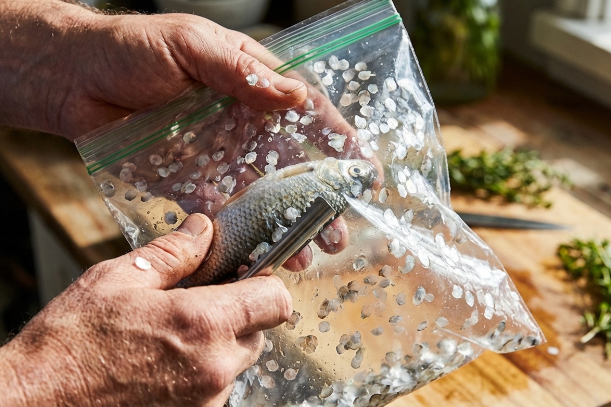 Kako brzo i uredno očistiti ribu da kasnije ne morate prati cijelu kuhinju detail 1
