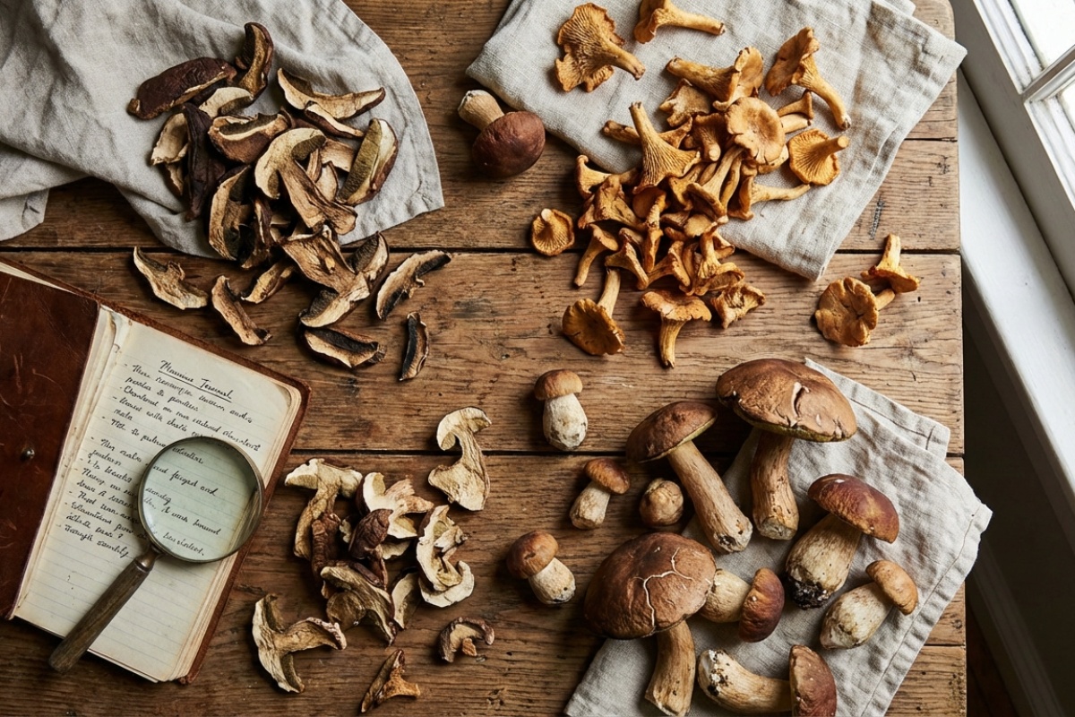 Točno ovoliko dugo namačem gljive da budu mekane i pune okusa. Idealne za uške i bigos detail 1