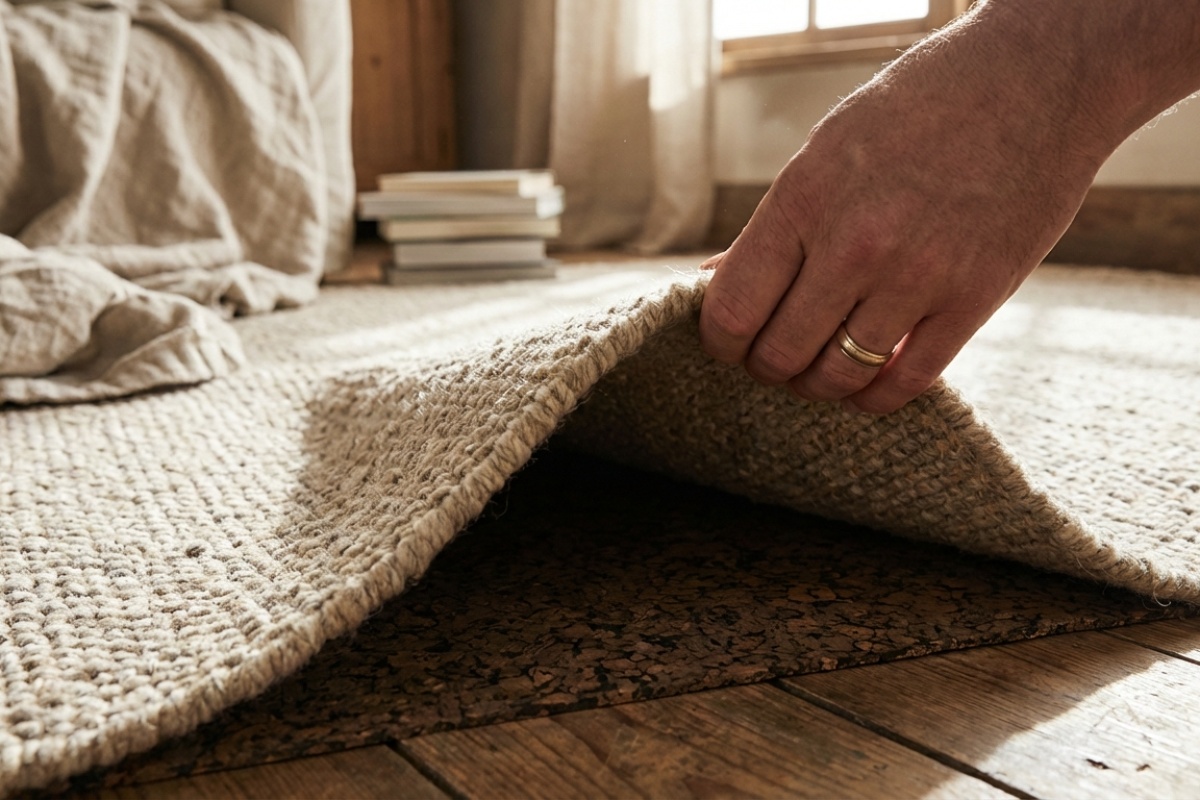 Grijanje: ova jednostavna gesta s tepisima zimi, kako bi se zagrijao hladan pod, podiže temperaturu za nekoliko stupnjeva i smanjuje račune detail 1