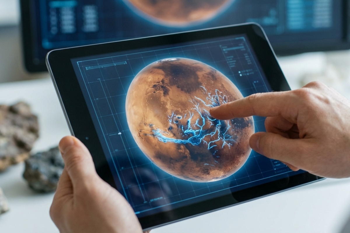 Znanstvenici po prvi put izradili kartu drevnih riječnih slivova Marsa: zašto je to važno detail 1