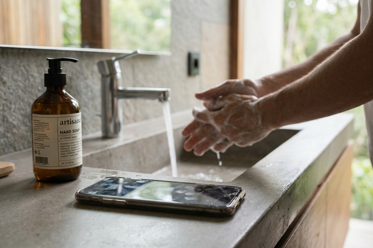 Koristite ovo sredstvo svaki dan kada dođete kući nakon šetnje: nevidljivi mikrobi na telefonu i drugim uređajima koje ne vidite! detail 1