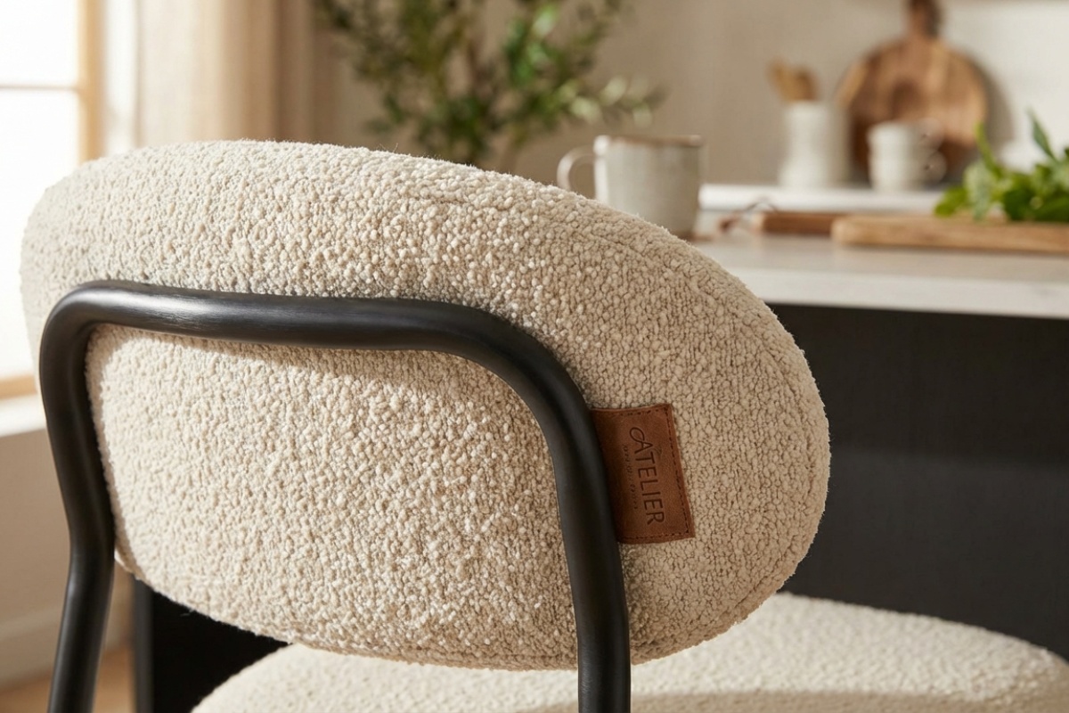 Zbogom ravnim barskim stolicama: trendi i udobniji dizajn koji se nameće na šankovima i otocima za ovu 2026. detail 1