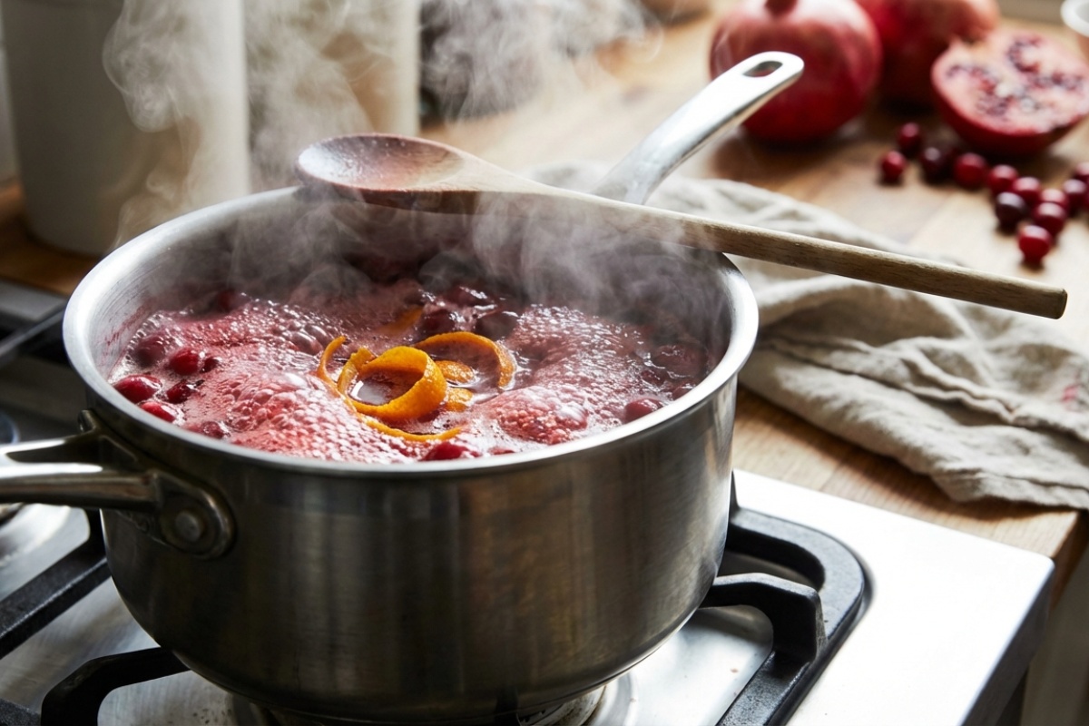 Karamele od brusnice i nara - idealne slastice za Božić detail 1