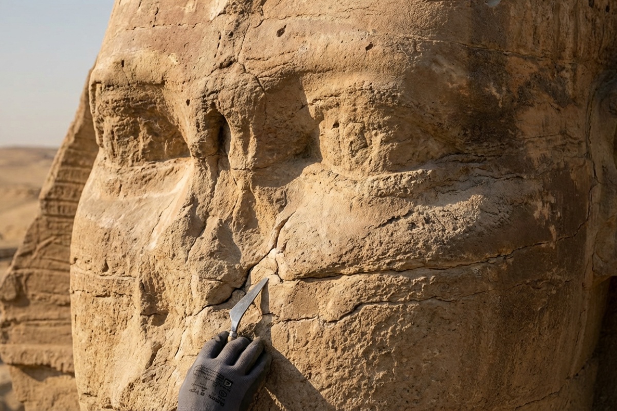 Kako je zapravo izgrađena Sfinga: znanstvenici napravili proboj nakon desetljeća rasprava detail 1