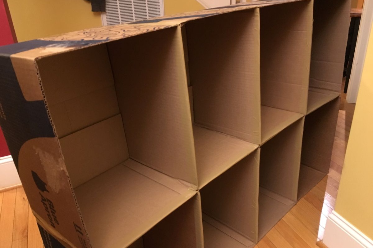 Kako pretvoriti kartonsku kutiju u super korisnu policu: najjednostavniji projekt za samostalnu izradu detail 1