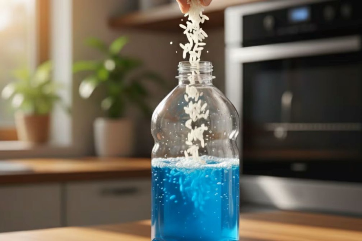 Ubacivanje zrna riže u bocu s deterdžentom: zašto se to isplati učiniti i čemu to služi detail 1