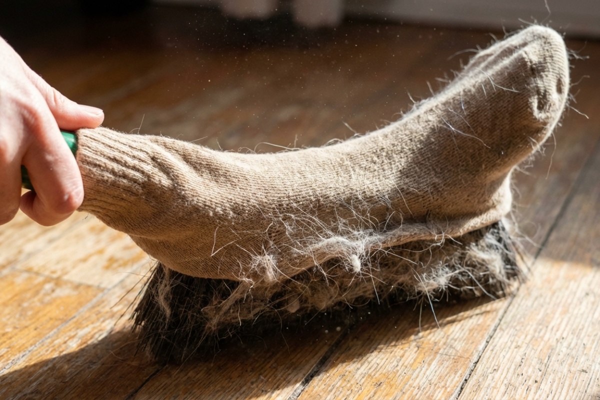 Stavljanje stare čarape na metlu: zašto se preporučuje pri metenju i čemu služi detail 1