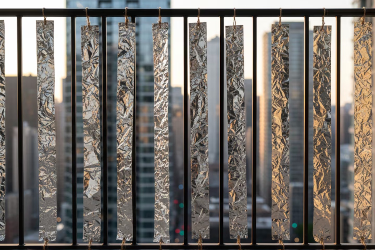 Stavljanje aluminijske folije na ogradu balkona: čemu služi i zašto preporučuju da se to radi detail 1