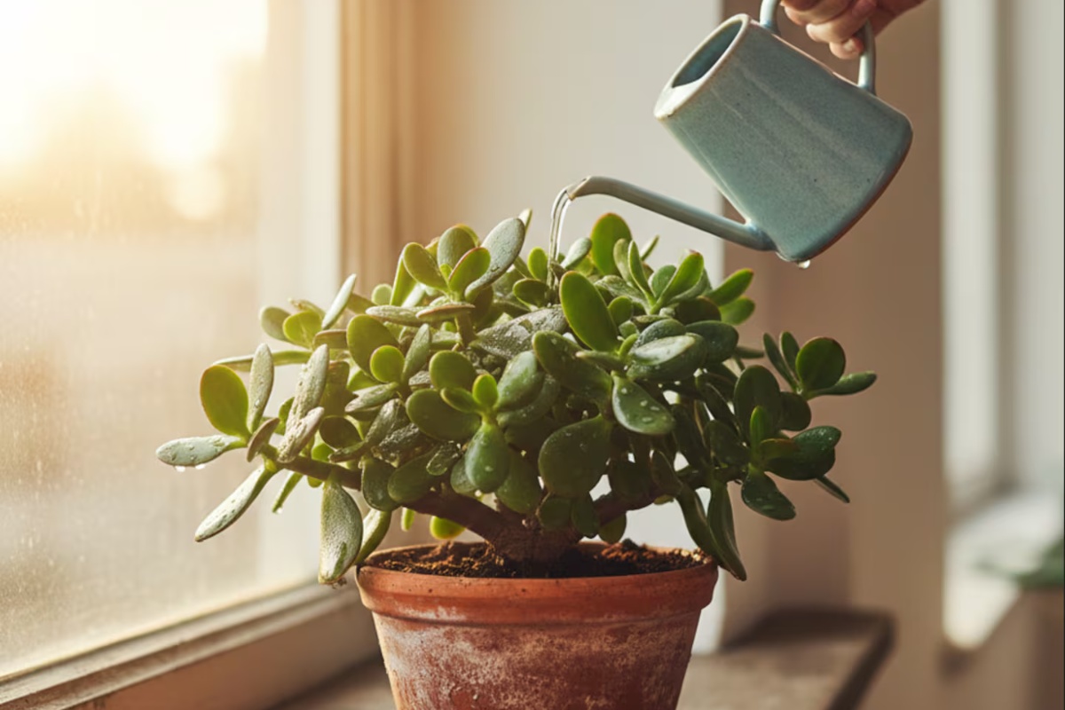 Ni svaki dan ni svaka 2 tjedna: koliko često treba zalijevati drvo žada ljeti detail 1