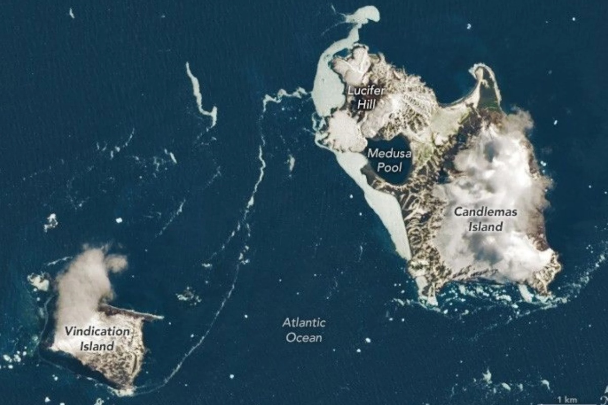 Nalaze se više od 1600 km od najbližeg kontinenta. Prva tako jasna fotografija detail 1