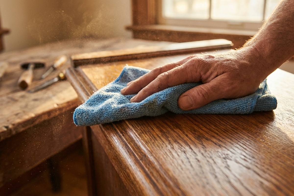 Uz kućni trik: kako očistiti drvena vrata i vratiti im izvorni sjaj detail 1