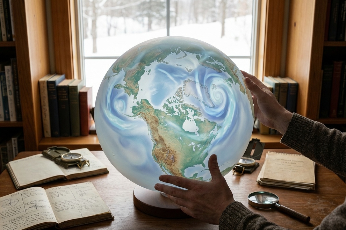 Jaki mrazevi u Kanadi. Oslabio je polarni vrtlog. Temperatura je pala ispod -50 stupnjeva detail 1