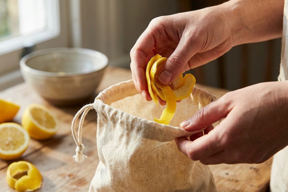 Dovoljna je plastična vrećica i kora limuna. Efekt iznenađuje čak i nevjerne Tome detail 1