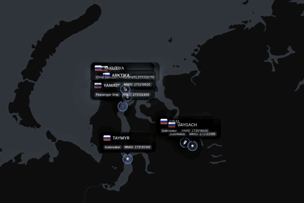 Rusija po prvi put rasporedila svih osam nuklearnih ledolomaca kako bi održala arktičke izvozne rute otvorenima detail 1