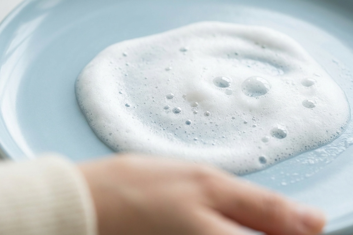 Ovaj šampon u pjeni daje volumen i uklanja sebum. Oksigenira kosu detail 1