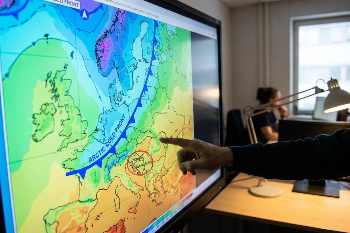 Stiže nam ipak bijeli Božić? Meteorolozi otkrili lokacije gdje će snijeg padati već na Badnjak detail 1