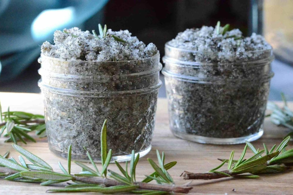 Ružmarin s krupnom soli: zašto ih staviti u staklenku kod kuće detail 1